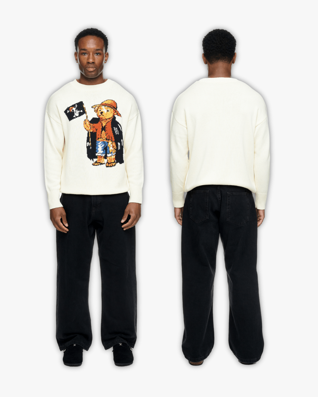 Emperor Bear Knit (Cream)